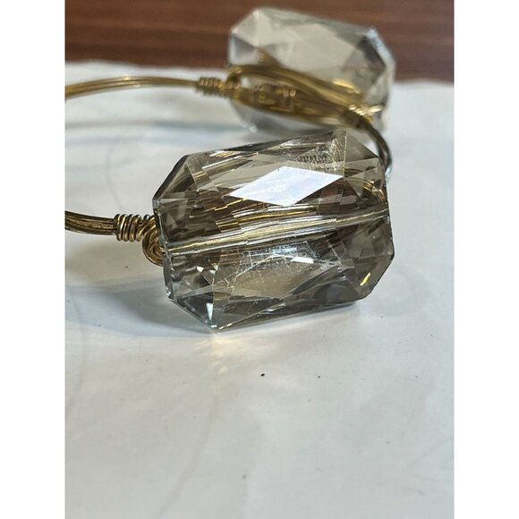 Retro Stone Bangle Bracelet Gray S Boho Western Indie Folk Classic Chic Preppy - Picture 2 of 6